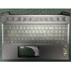 ТОП кейс с клавиатурой на HP PAVILION 15-EC 15-EC0013DX (зеленая, белая)